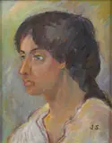 Joseph Solman, Portrait of a woman