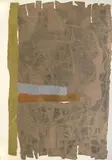 Michael Goldberg, Codex Coner Piede Vicentino V, 1979 - 1980, metal powders, liquitex, acrylic, pastel and chalk on canvas