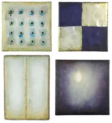 Eric Blum, PLP, 1990; Rexes & Roys, 1989; Untitled, 1990; Untitled, 1990;  (4), first titled