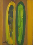 Paul Guiragossian, Untitled, oil on canvas