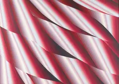 Samia Halaby, Fire, 1975, oil on canvas