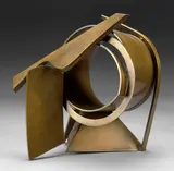 Michael Steiner, Untitled, 1990, bronze with brownish gold patina