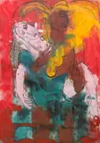Grace Hartigan, El Azteca, 1987, oil on canvas