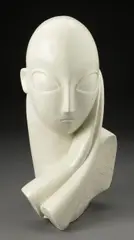 Not Brancusi by Mike Bidlo, 1985, glazed plaster, offered May 2009