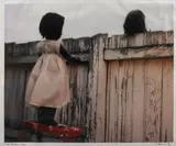 Destiny Deacon, Over the Fence, 2000, Lambda print from Polaroid original photograph