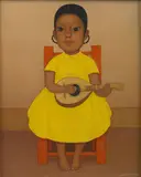 Gustavo Montoya, Niña en amarillo