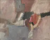 Lilia Carrillo, Frente al rio, 1963, oil on canvas
