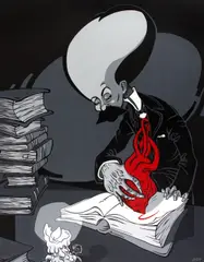 Julio Ferrer, Marti, 2001, acrylic on canvas