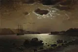 William A. Coulter, A view from Baker Beach looking towards Fort Point, San Francisco
