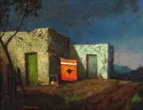 Will Sparks, Nocturne, 1925, oil on panel