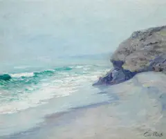 'Foggy morning' by Guy Rose, oil on canvas, sold Apr 2009