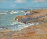 Alson S. Clark, La Jolla coastal scene