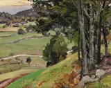 George Gardner Symons, A view down to the farm