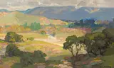 The Arroyo Seco, Pasadena by Franz Bischoff, c. 1918, oil on canvas, sold Apr 2009