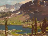 Edgar Alwin Payne, 'Tioga Pass', oil on canvas affixed to board