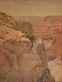 Gunnar Widforss, Hopi Point on the west rim of the Grand Canyon