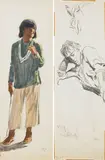 Maynard Dixon, Indian woman