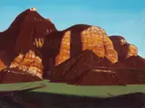 Conrad Buff, 'Virgin River Country, Utah', oil on canvas