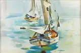 Rex Brandt, Sailboats, Nassau