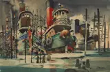 Dong Kingman, Tug boats