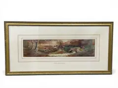 Arthur Willett, A Hunt at a Bridge...