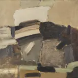Ivan Ouhel, A Landscape, 1973, Oil on canvas