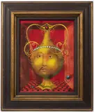 Josef Vyleťal, A Golden Jug, 1972, Oil and tempera on cardboard