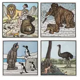 Jiří Winter Neprakta, Set of 4 Illustrations for a Calendar, 1990, Watercolour, ink, paper