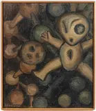 Jaroslav Róna, They Are Among Us, 1996, Oil, canvas