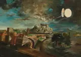 Jan Souček, Ohne Titel, 1985, Öl auf Leinwand