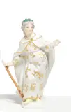 Meissen, Allegorie mit Janus-Kopf, Um 1750/60, Porzellan, farbig staffiert, gold dekoriert