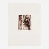 Henry Moore, Untitled (from the Bonjour Max Ernst portfolio), 1976, lithograph