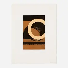 Robert Cottingham, O, 1986, aquatint in colors