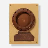 George Herms, Untitled (Self Portrait), 1992, mixed media assemblage