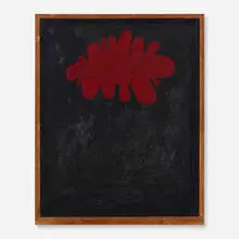 Peter Bodnar, Untitled, 1961, acrylic on canvas in artist's frame