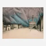 Peter Paul, Un cadeau pour Arnolfo di Cambio, 1973, lithograph in colors
