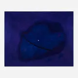 Oskar Fischinger, Dark Purple (Nocturnal), 1959-1960, oil on linen