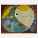 Oskar Fischinger, Light-Area (Motion in Space), 1944, oil on Celotex