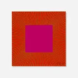 Richard Anuszkiewicz, Untitled (Annual Edition), 1977, enamel on masonite