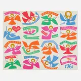 Alexander Girard, The Nativity exhibition poster, 1961, screenprint in colors