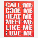 Barbara Kruger, WOW (Works on Whatever) Project Beach Towel, 2012, digital print on brushed cotton towel