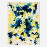 Bill Alpert, Yellow and Blue Abstract