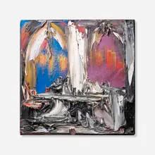 Joachim (Jack) Probst, Untitled (from the Motif Campbell series), 1971, oil on canvas