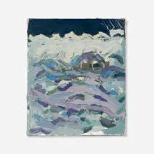 Clintel Steed, Open Waters, oil on canvas