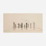 Harry Bertoia, Untitled (Monotype), c. 1965, monoprint on rice paper