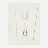 David Rabinowitch, Construction of Vision, 1974, pencil and colored pencil