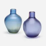Paolo Venini, Inciso vases, pair