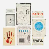 George Herms, Collection of Ephemera, 1965-1973, offset lithograph