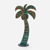 Frank Romero, Palm Tree, c. 1990, oil on wood construction