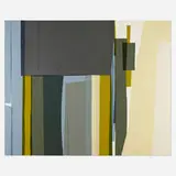 Monique van Genderen, Untitled, 2000, vinyl collage on panel
